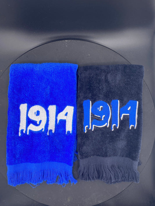 Phi Beta Sigma Towel – Embroidered Greek Paraphernalia for Probates & Step Shows | Divine 9 Drip