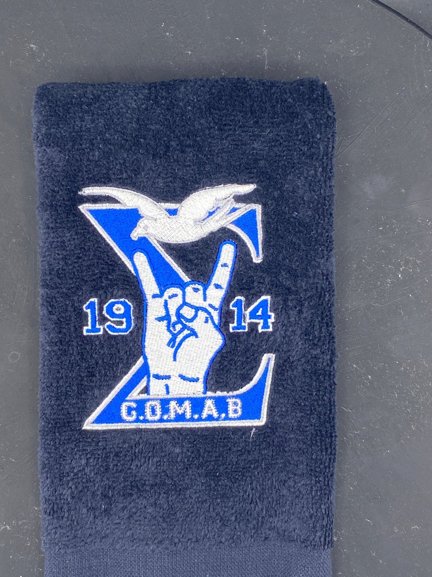 Phi Beta Sigma GOMAB Legacy Towel – Custom Embroidered - West & Remount Custom Apparel