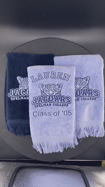 Spelman College Jaguares Leisure Luxe Towel – Custom Embroidered HBCU Gift