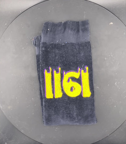 Omega Psi Phi 1911 Drip Stroll Towel – Founding Year Edition