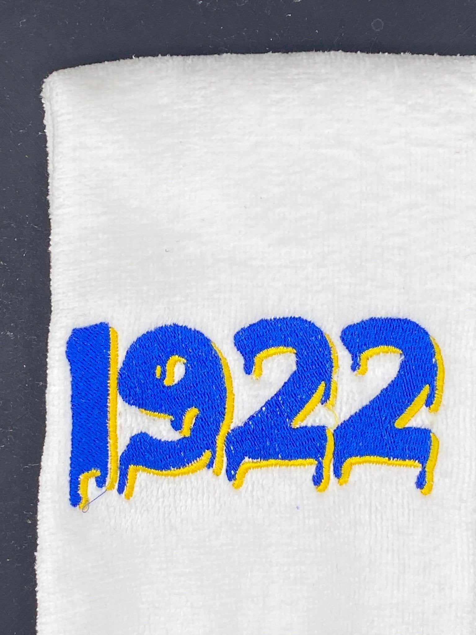 Sigma Gamma Rho Towel – Sorority Gift Embroidery for Homecoming & Greek Events | D9 Drip - West & Remount Custom Apparel