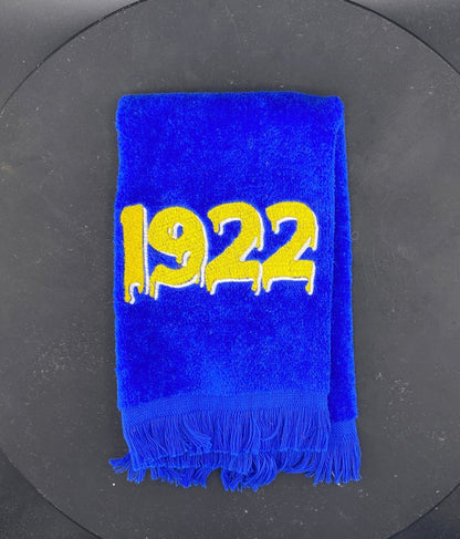 Sigma Gamma Rho Towel – Sorority Gift Embroidery for Homecoming & Greek Events | D9 Drip - West & Remount Custom Apparel