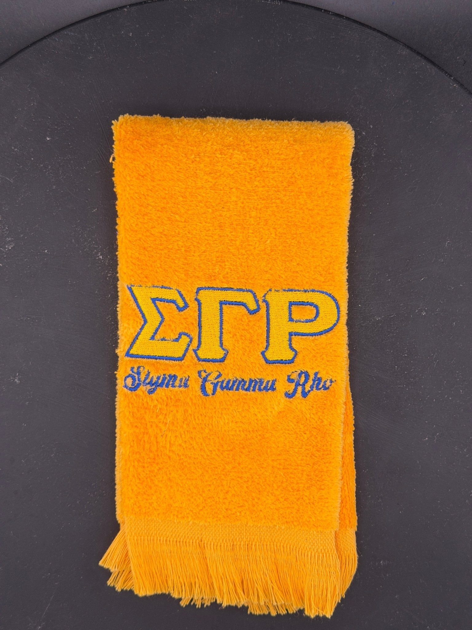 Sigma Gamma Rho Letters Series Embroidered Towel - West & Remount Custom Apparel