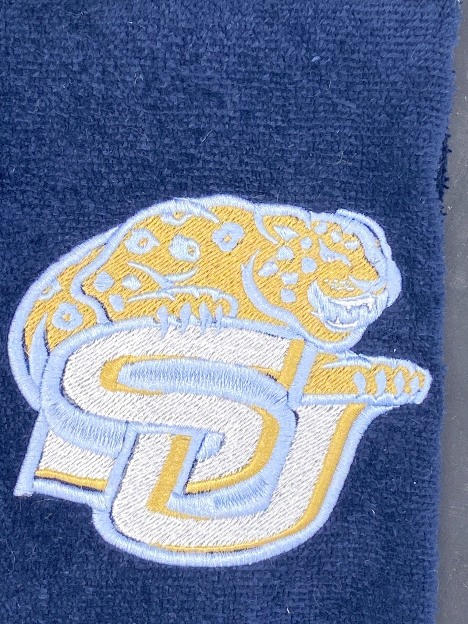 Southern University SU Logo Embroidered Towel | Jaguars Fan Towel | HBCU Alumni Gift - West & Remount Custom Apparel