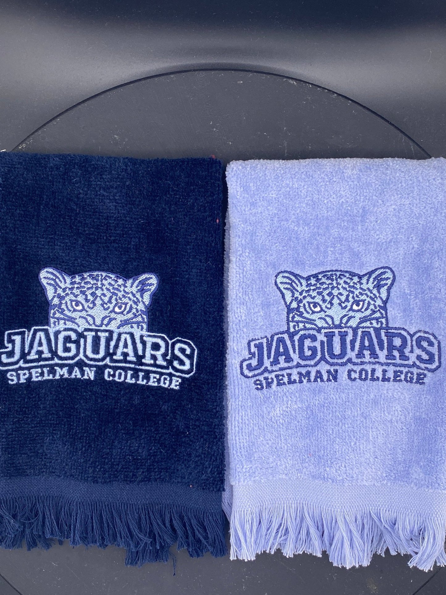 Spelman College Jaguares Leisure Luxe Towel – Custom Embroidered HBCU Gift - West & Remount Custom Apparel