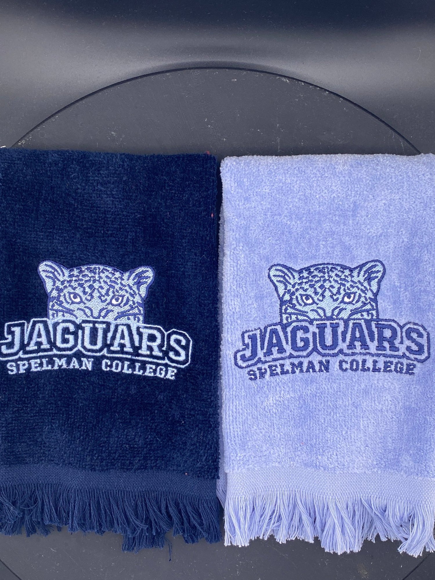 Spelman College Jaguares Leisure Luxe Towel – Custom Embroidered HBCU Gift - West & Remount Custom Apparel