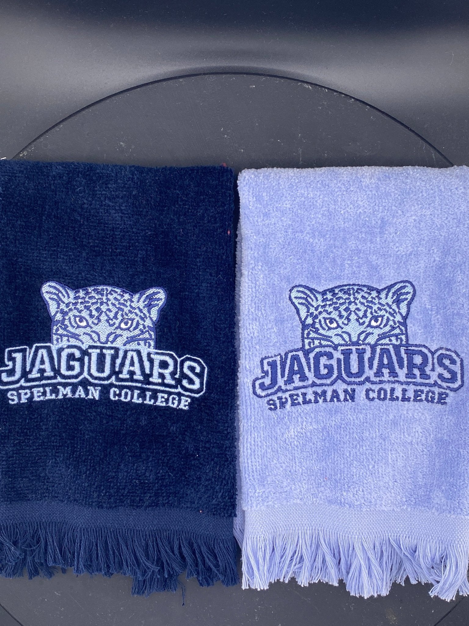 Spelman College Jaguares Leisure Luxe Towel – Custom Embroidered HBCU Gift - West & Remount Custom Apparel