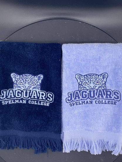 Spelman College Jaguares Leisure Luxe Towel – Custom Embroidered HBCU Gift - West & Remount Custom Apparel