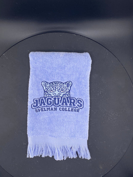 Spelman College Jaguares Leisure Luxe Towel – Custom Embroidered HBCU Gift - West & Remount Custom Apparel