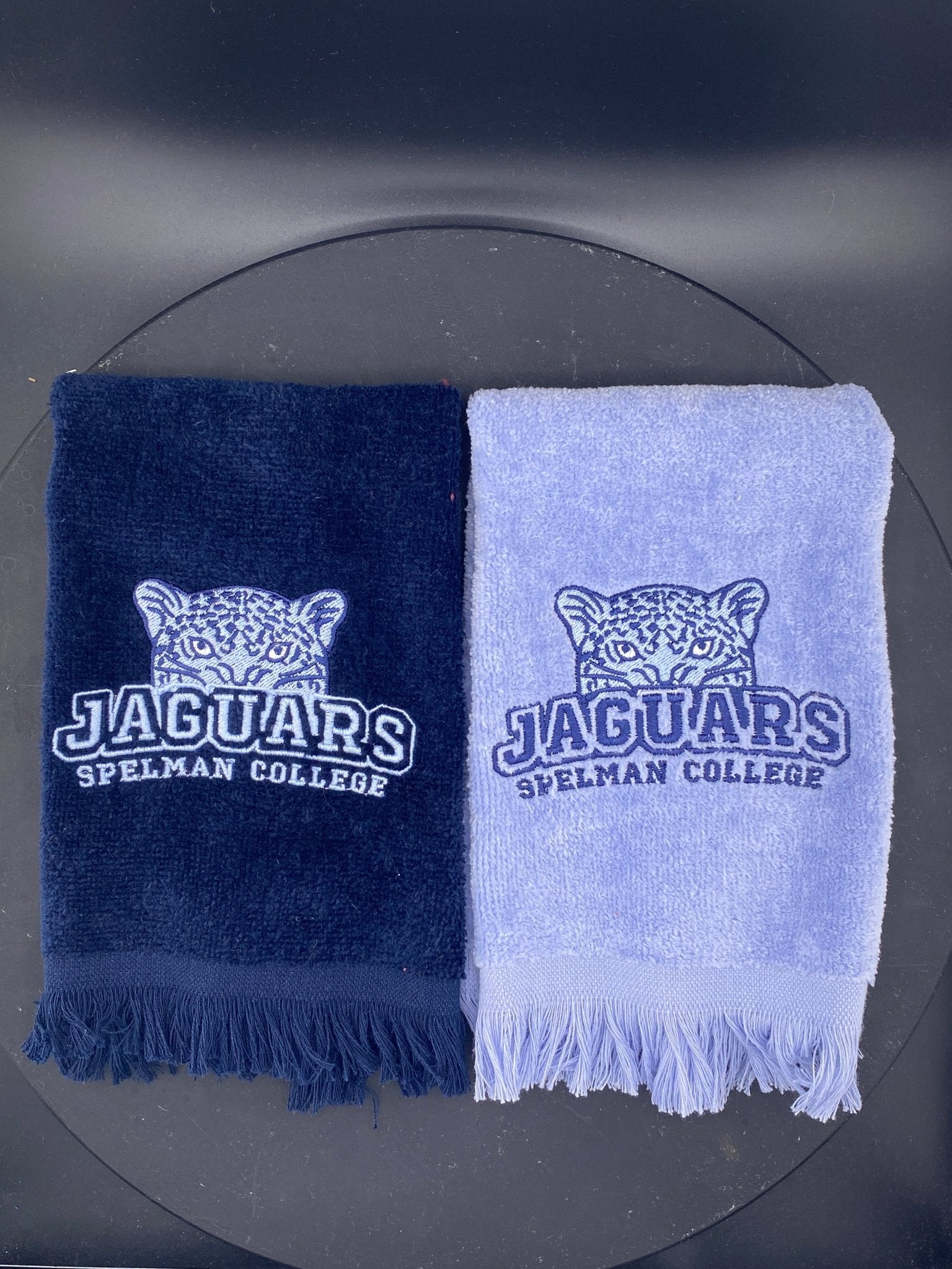 Spelman College Jaguares Leisure Luxe Towel – Custom Embroidered HBCU Gift - West & Remount Custom Apparel