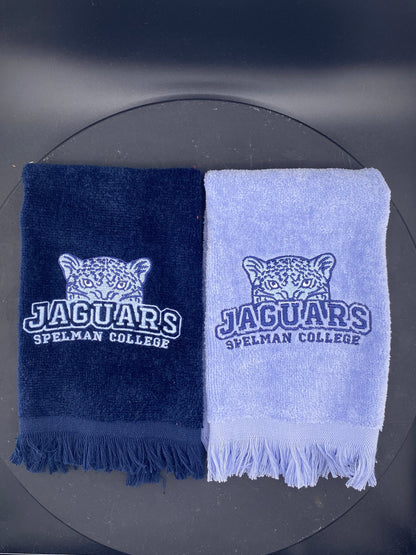 Spelman College Jaguares Leisure Luxe Towel – Custom Embroidered HBCU Gift - West & Remount Custom Apparel