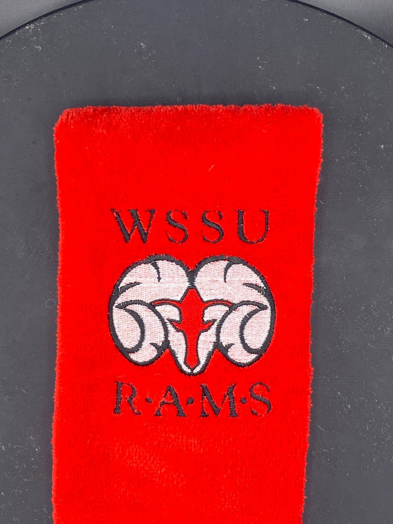 WSSU Leisure Luxe Towel – Abstract Ram Design - West & Remount Custom Apparel