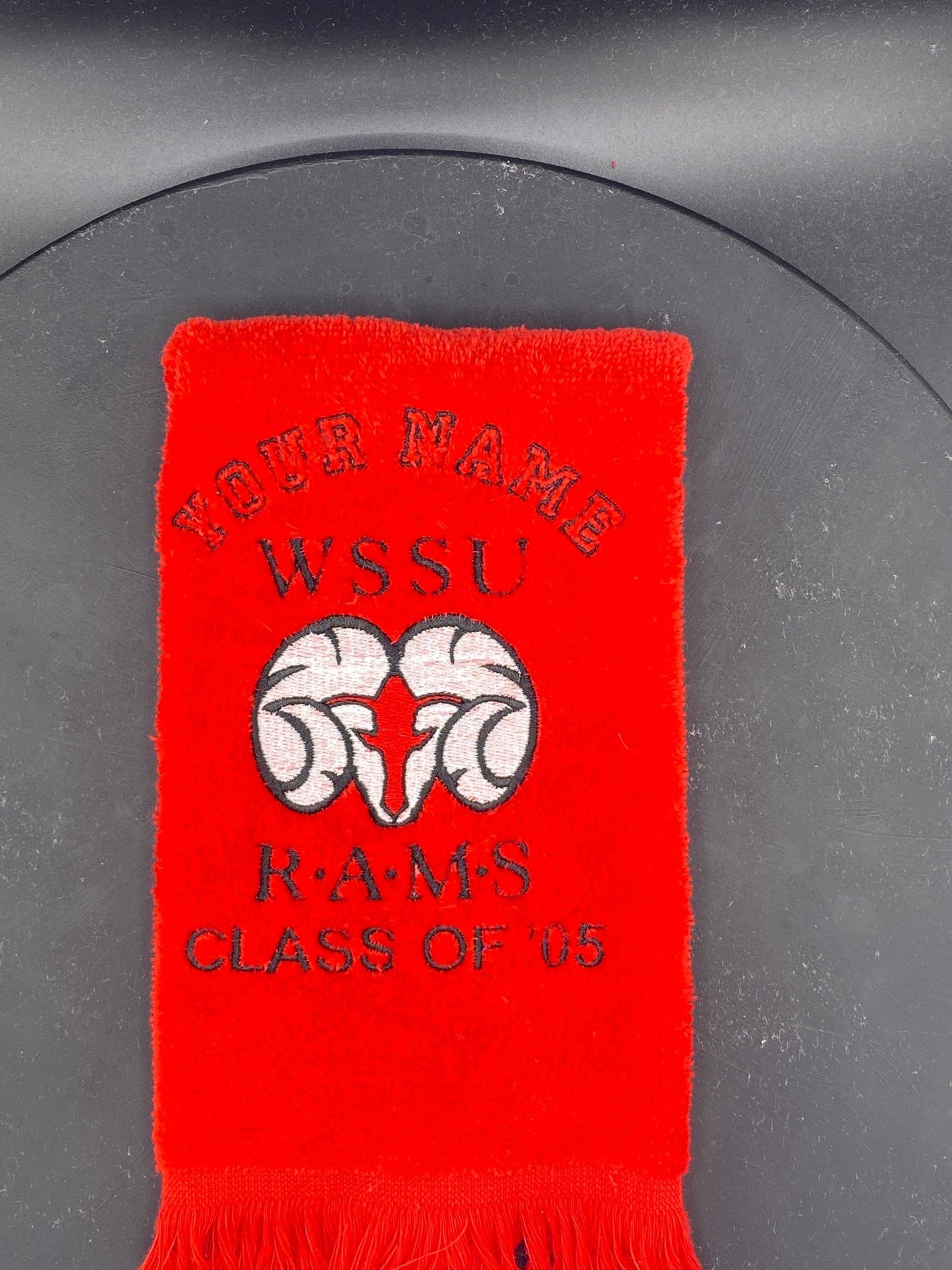 WSSU Leisure Luxe Towel – Abstract Ram Design - West & Remount Custom Apparel