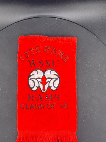 WSSU Leisure Luxe Towel – Abstract Ram Design - West & Remount Custom Apparel