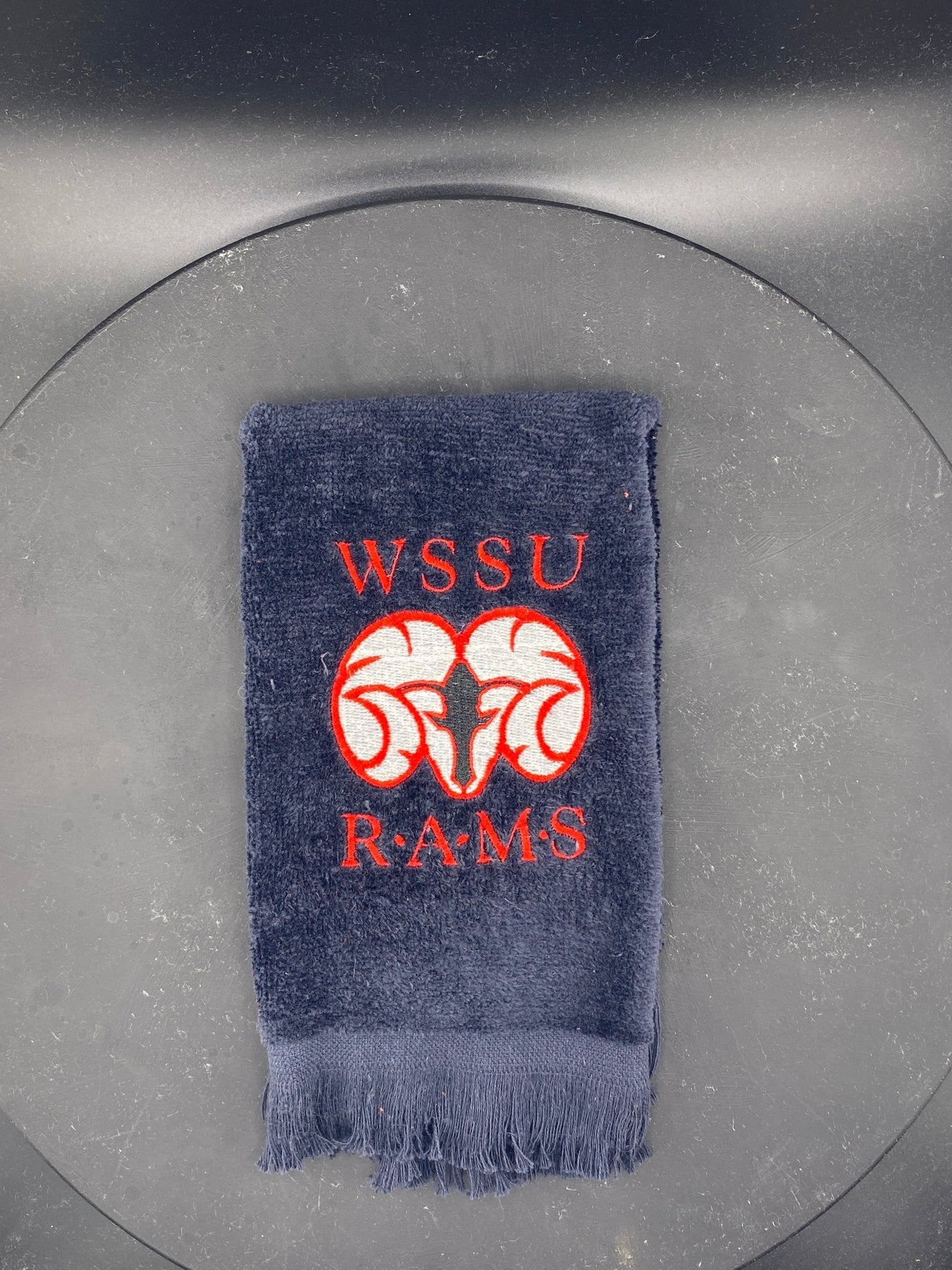 WSSU Leisure Luxe Towel – Abstract Ram Design - West & Remount Custom Apparel