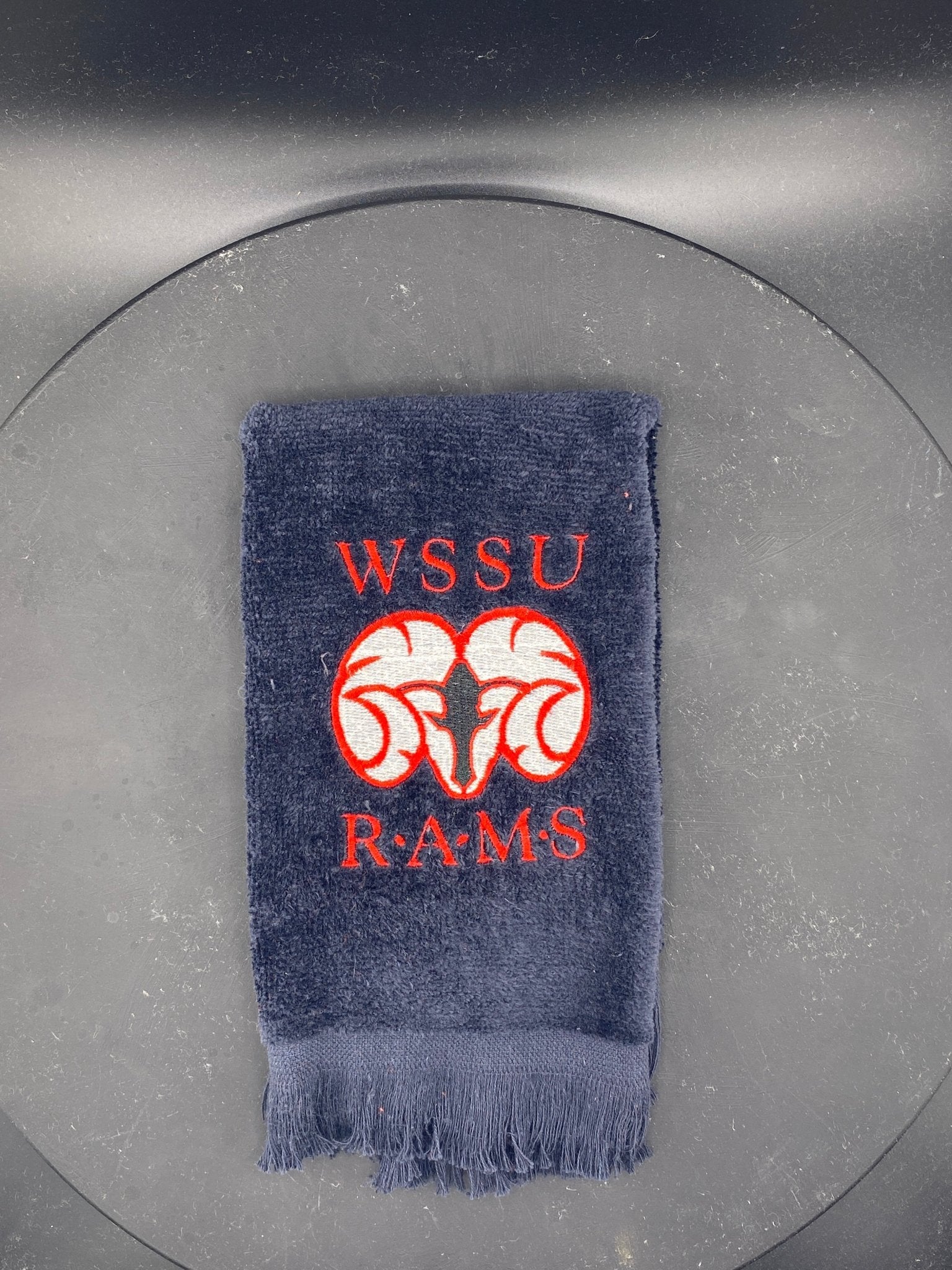 WSSU Leisure Luxe Towel – Abstract Ram Design - West & Remount Custom Apparel