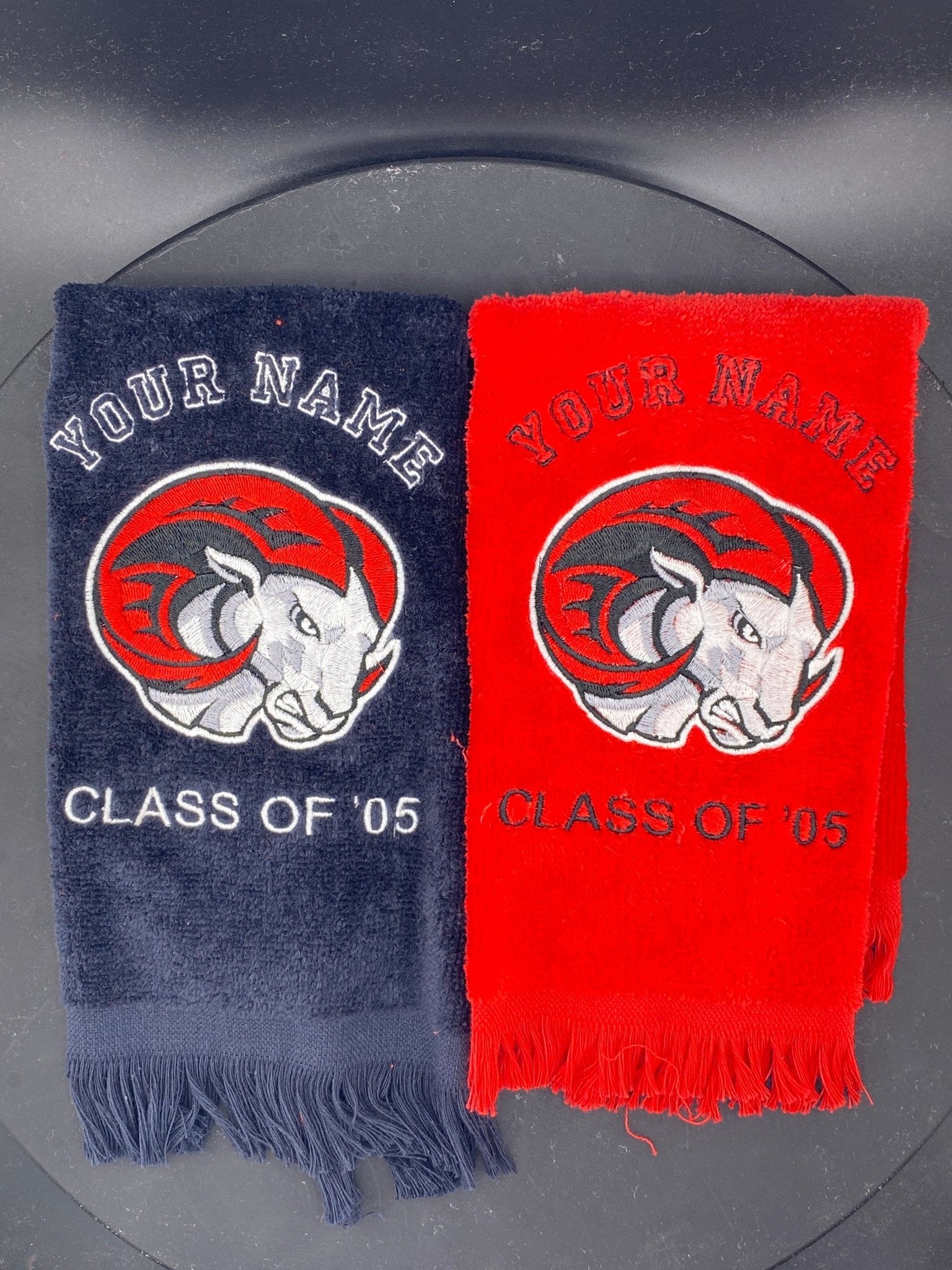 WSSU Leisure Luxe Towel – Detailed Ram Mascot - West & Remount Custom Apparel