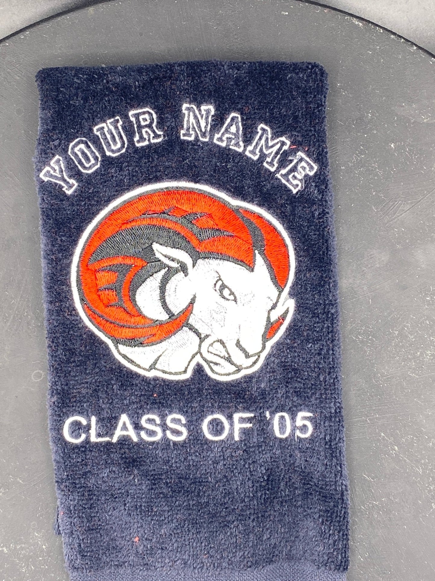 WSSU Leisure Luxe Towel – Detailed Ram Mascot - West & Remount Custom Apparel