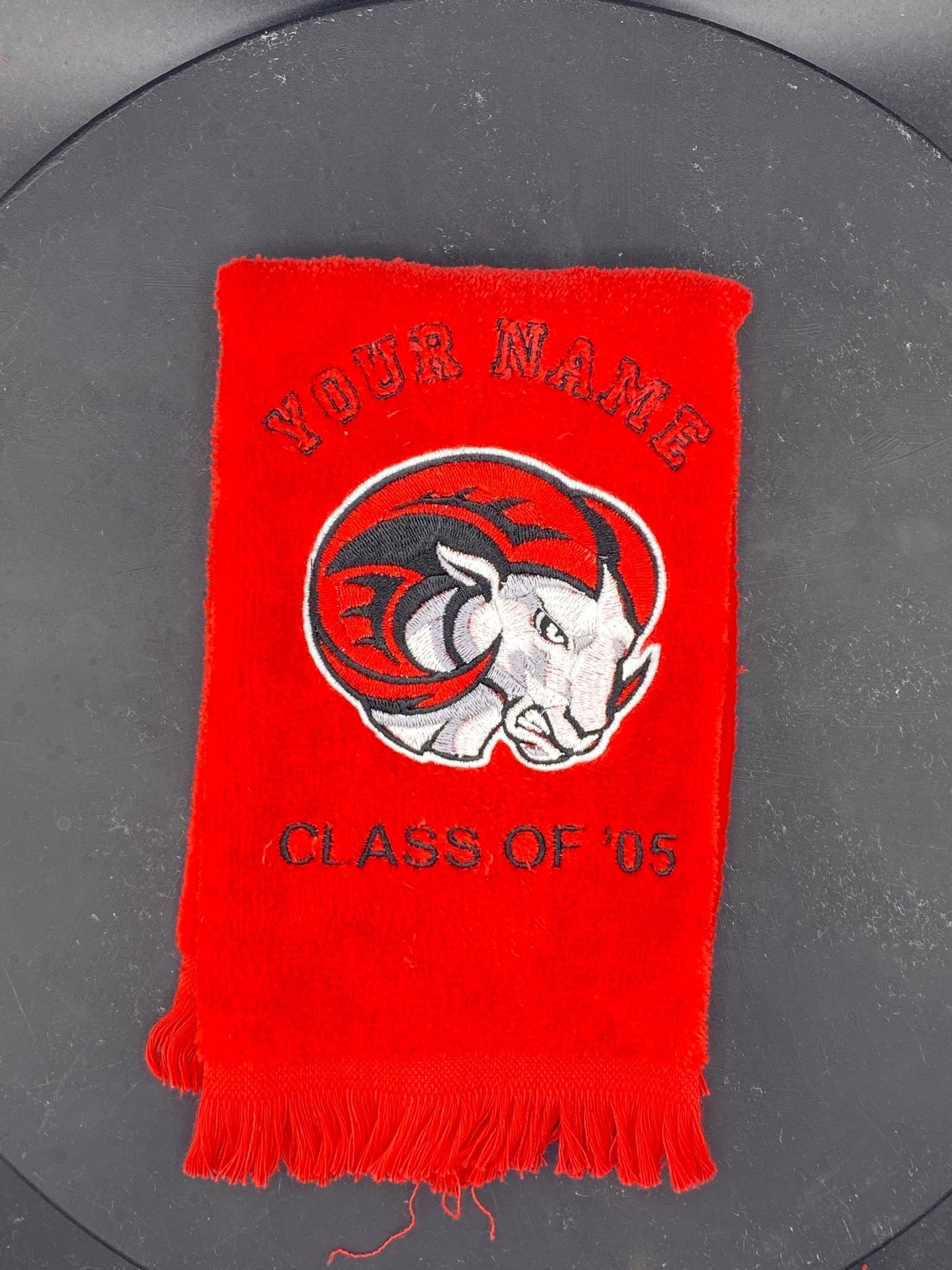 WSSU Leisure Luxe Towel – Detailed Ram Mascot - West & Remount Custom Apparel