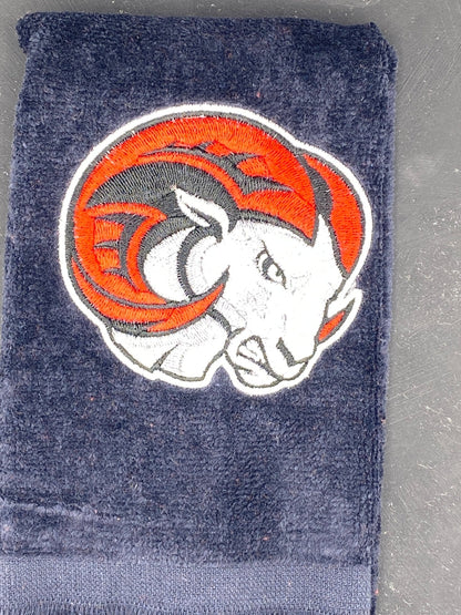 WSSU Leisure Luxe Towel – Detailed Ram Mascot - West & Remount Custom Apparel