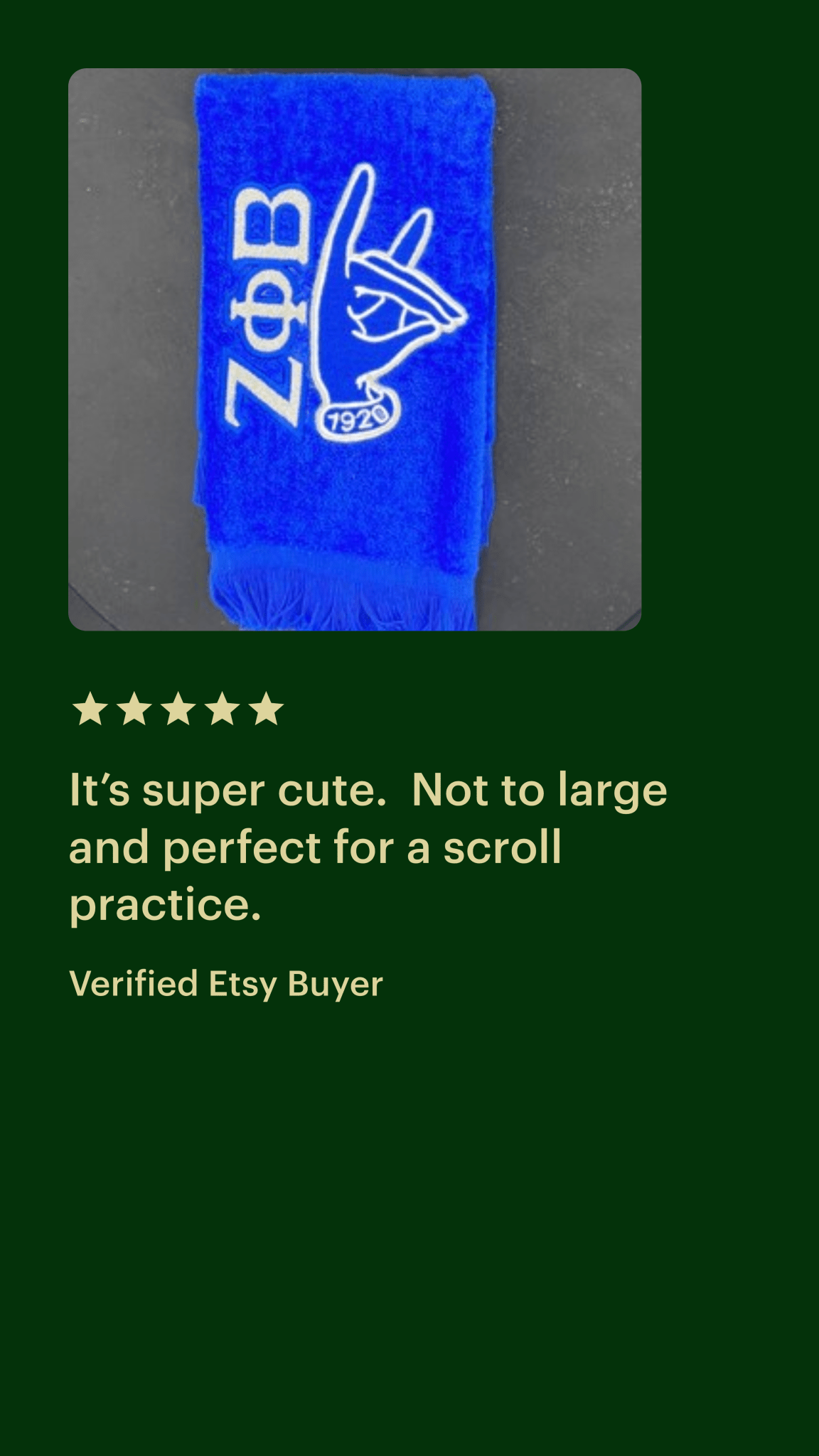 Zeta Phi Beta Kitty Hand Stroll Towel - West & Remount Custom Apparel